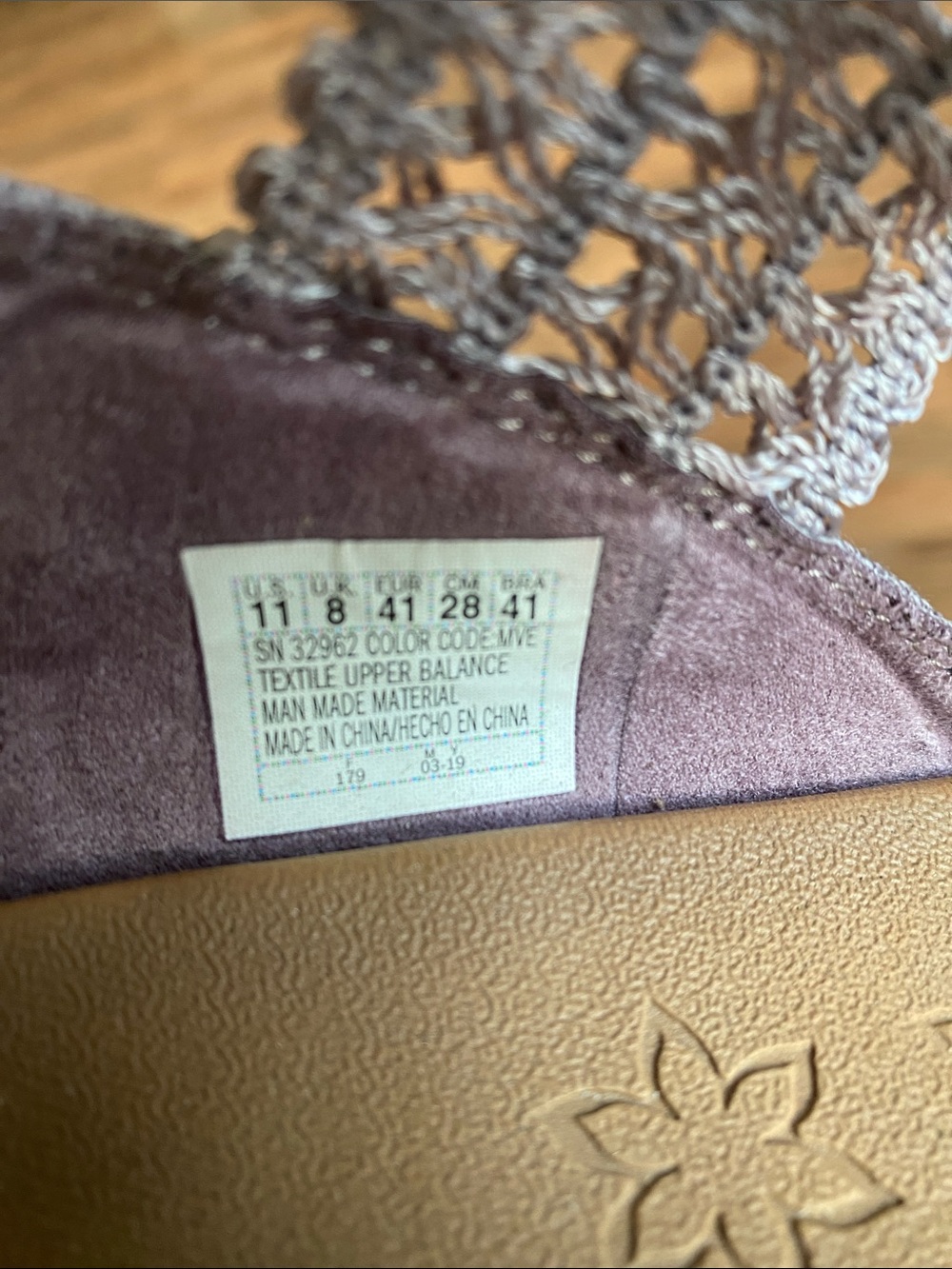 Skechers Women's Lavender Strappy Sandals with Comfy Footbed-11 NWT Pretty Cork - Picture 7 of 10